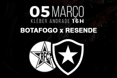 Campeonato Carioca Botafogo x Resende
