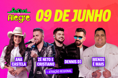 Festival de Alegre | Sexta-feira - 09/06