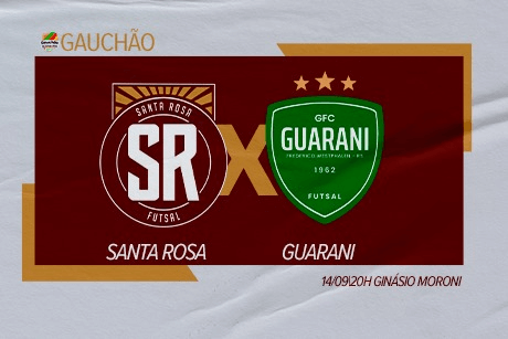 Santa Rosa Futsal x GFC Guarani  