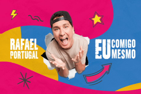 Rafael Portugal na comédia EU COMIGO MESMO (Sessão Extra)