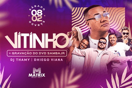 Vitinho + Gravação dvd Samba Junior