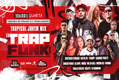 Tropical Jovem Mix É o Funk É o Trap