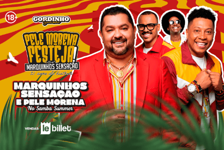 Pele Morena Festeja! Aniversário de 21 anos, com Marquinhos Sensação