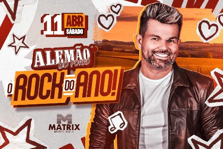Alemão do Forró - O Rock do Ano !