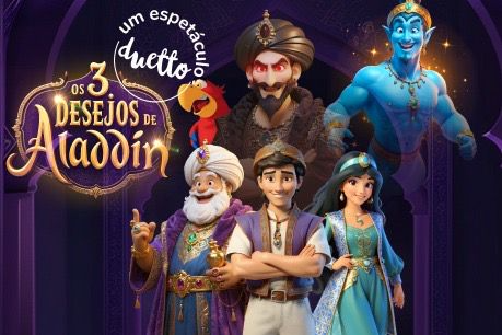 Os 3 Desejos de Aladdin
